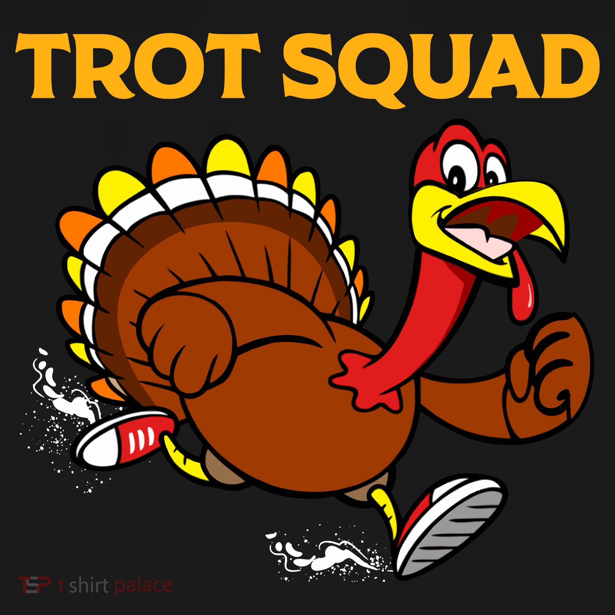 Pilgrim Trot Squad Gift Happy Thanksgiving Turkey Day Cool Gift Bucket Hat