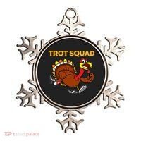 Pilgrim Trot Squad Gift Happy Thanksgiving Turkey Day Cool Gift Ornament thumb 0