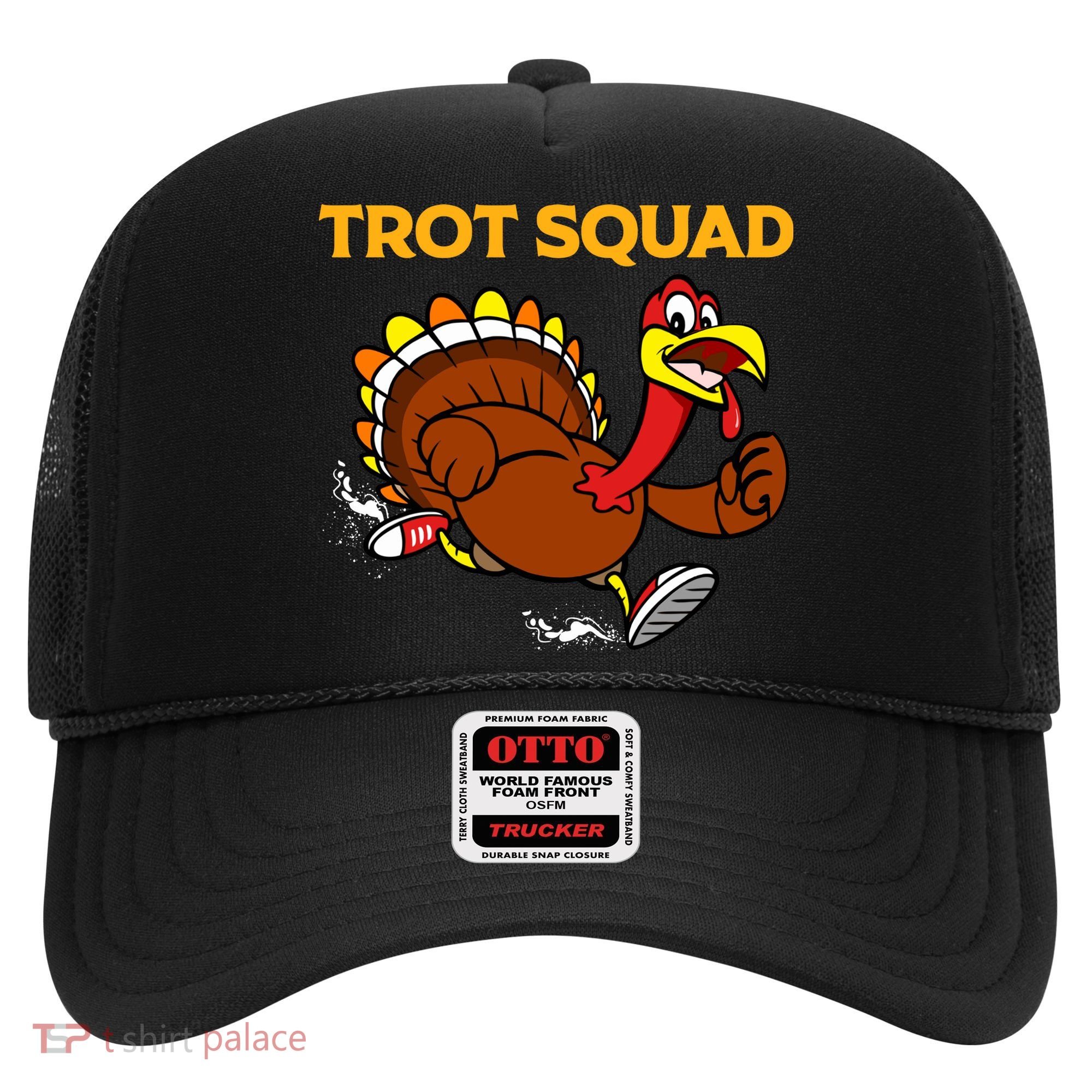 Pilgrim Trot Squad Gift Happy Thanksgiving Turkey Day Cool Gift Hat