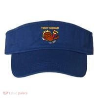 Pilgrim Trot Squad Gift Happy Thanksgiving Turkey Day Cool Gift Visor thumb 0