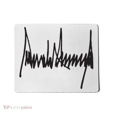 President Trump Signature Mousepad