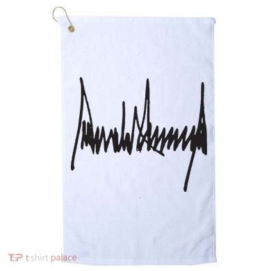 President Trump Signature Golf Towel