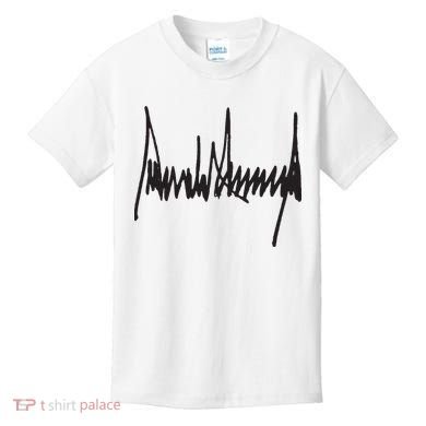 President Trump Signature Kids T-Shirt