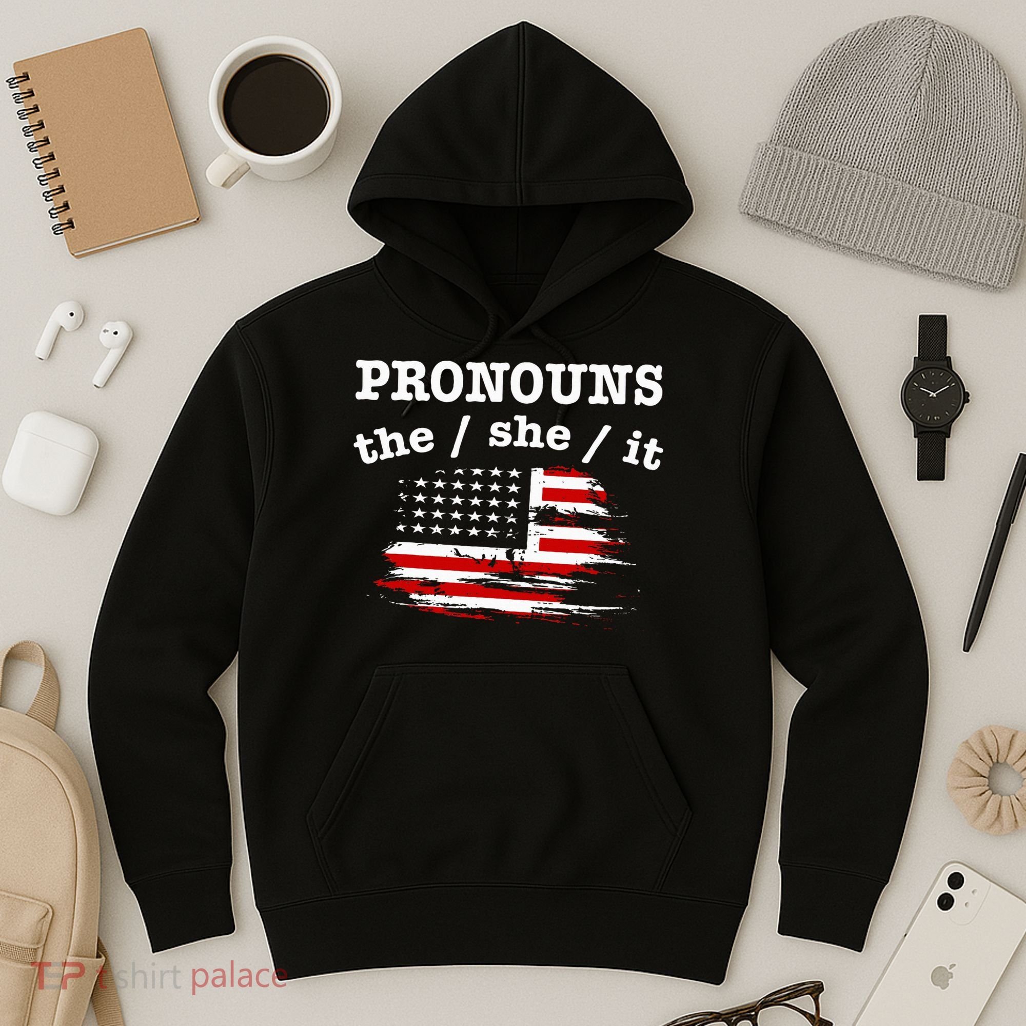 Pronouns The She It Hoodie