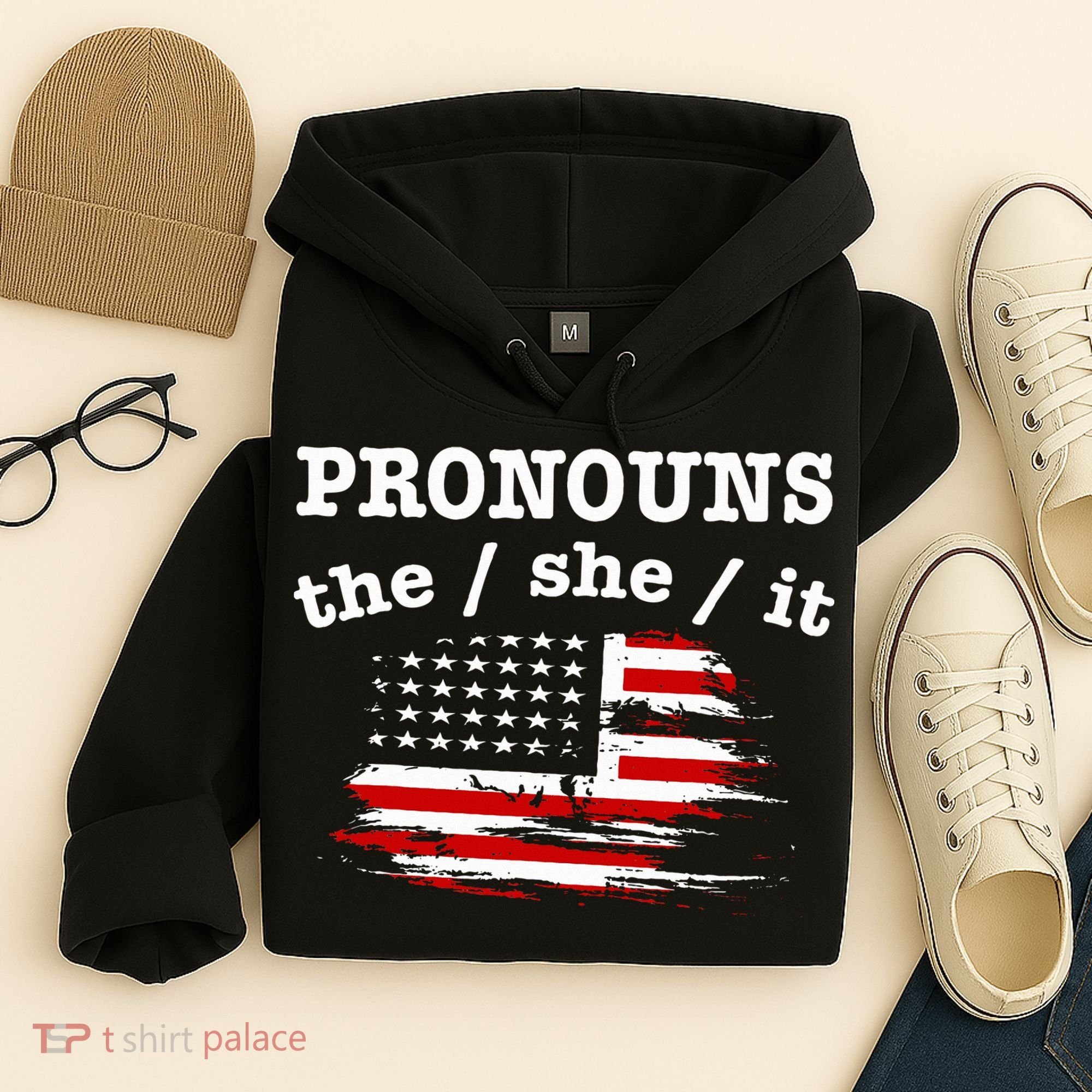 Pronouns The She It Hoodie