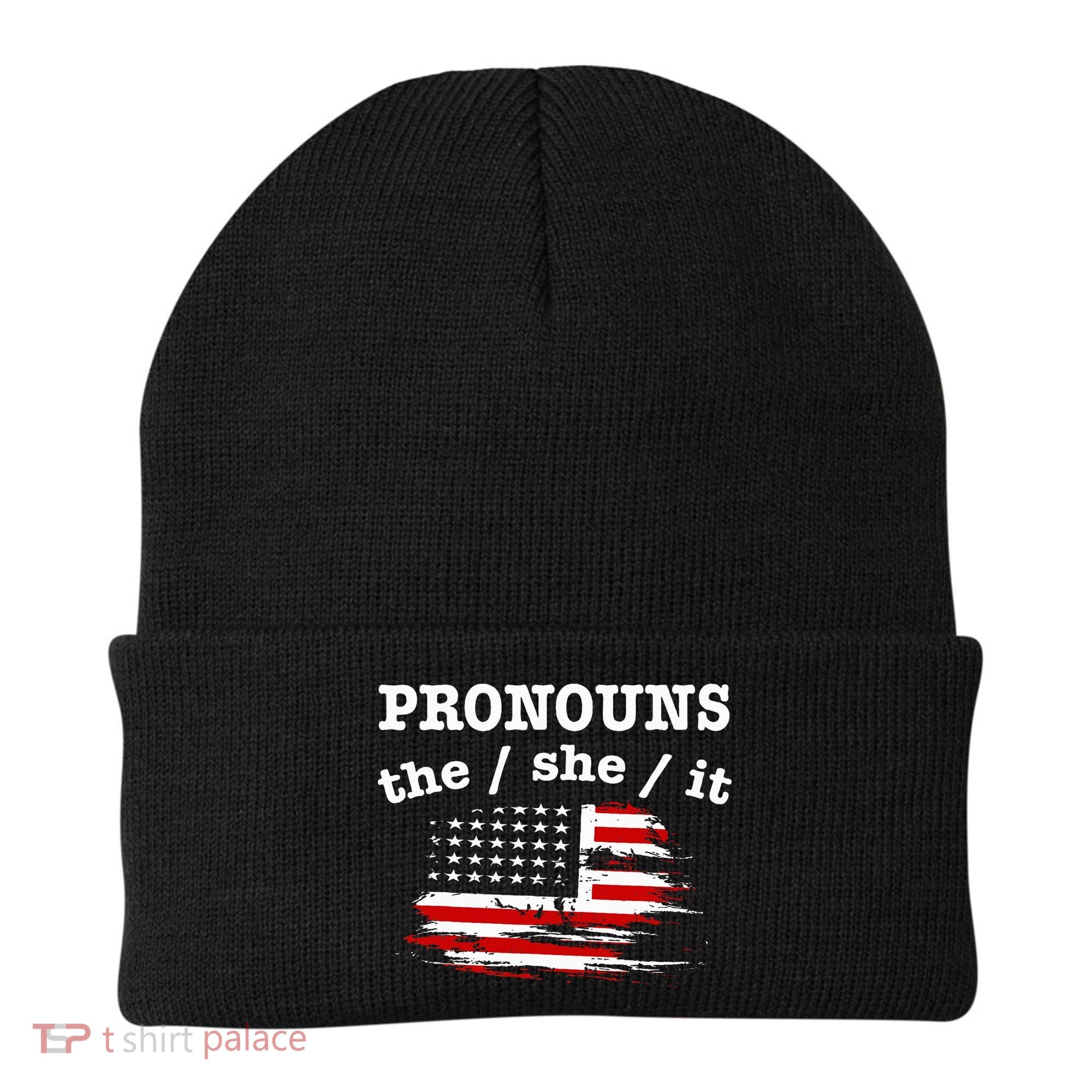 Pronouns The She It Beanie