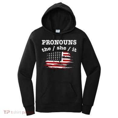 Pronouns The She It Women's Hoodie