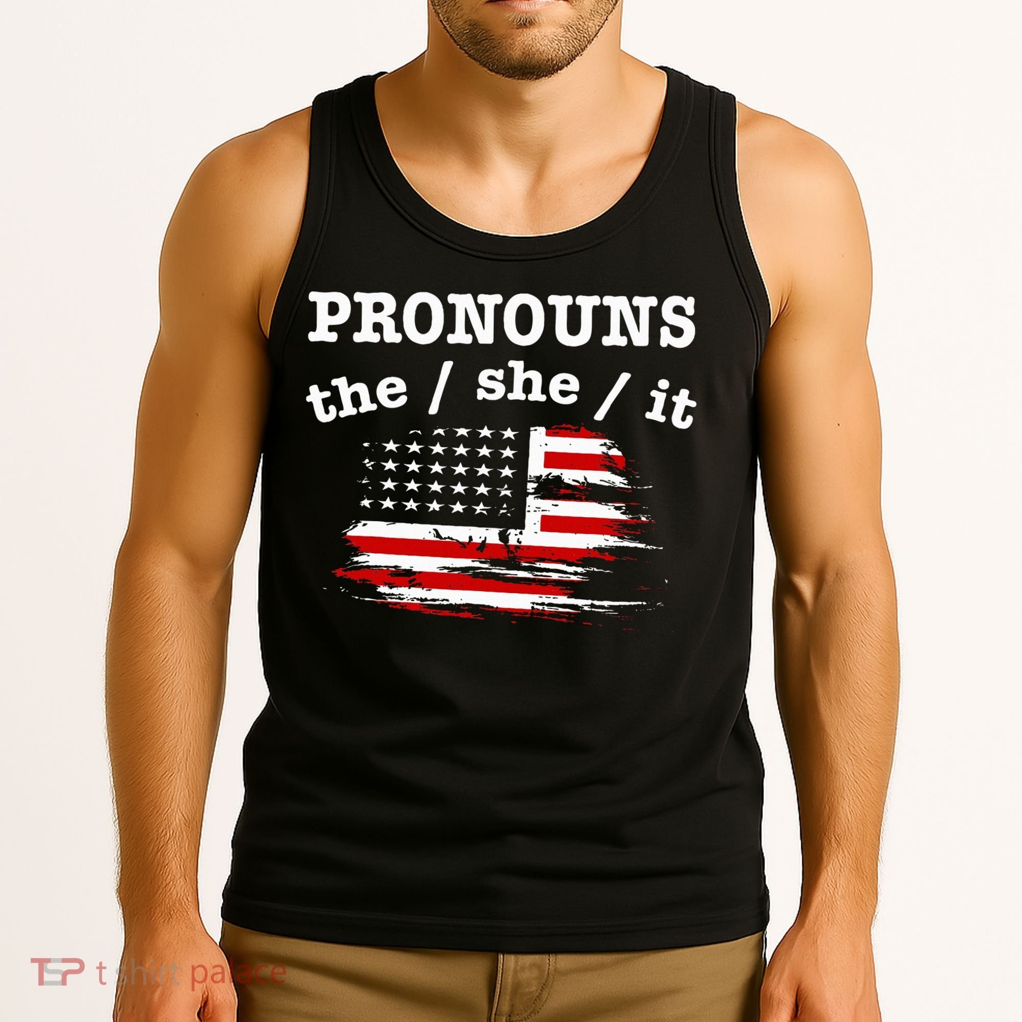 Pronouns The She It Tank Top