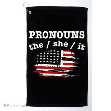 Pronouns The She It Golf Towel