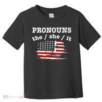 Pronouns The She It Toddler T-Shirt thumb 0