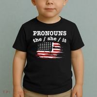 Pronouns The She It Toddler T-Shirt thumb 2