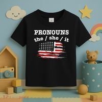 Pronouns The She It Toddler T-Shirt thumb 3