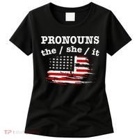 Pronouns The She It Women's T-Shirt thumb 0