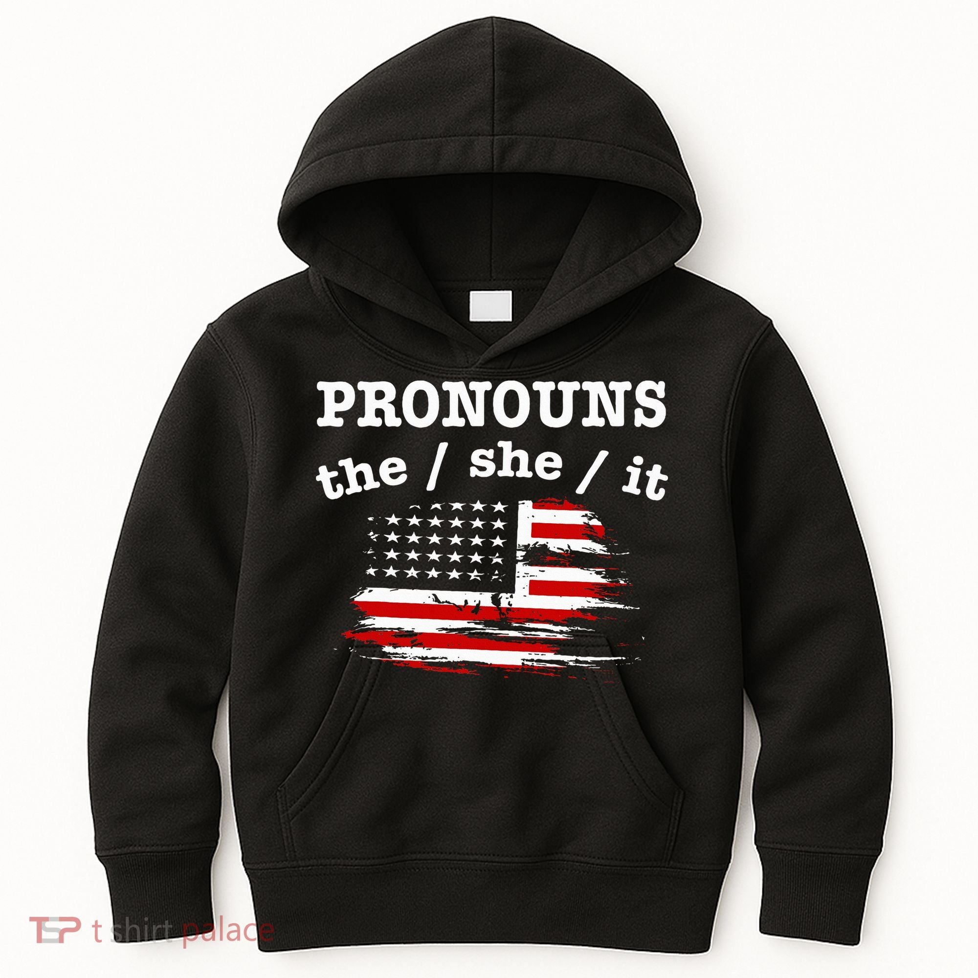 Pronouns The She It Kids Hoodie