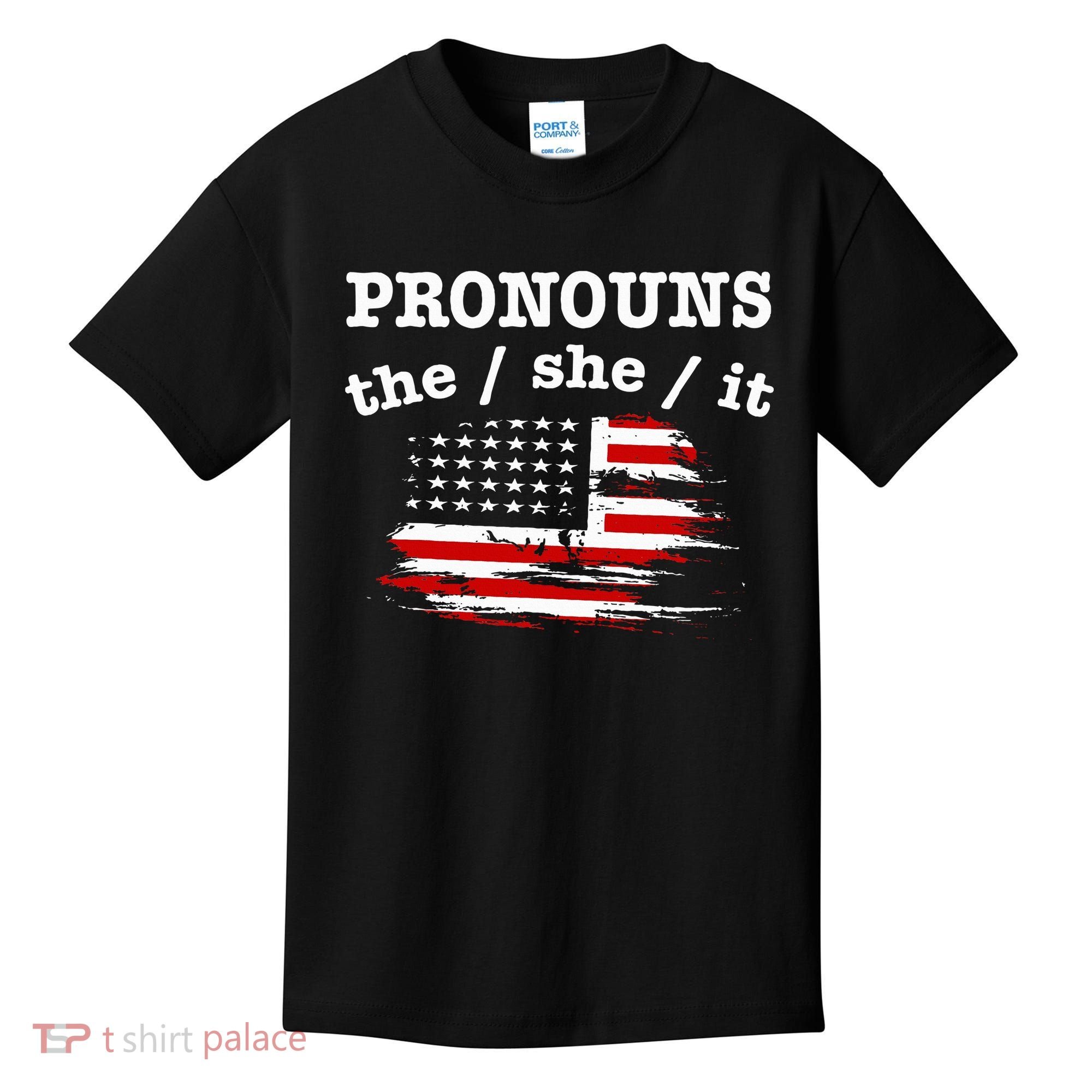 Pronouns The She It Kids T-Shirt