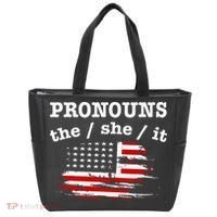 Pronouns The She It Tote Bag thumb 0