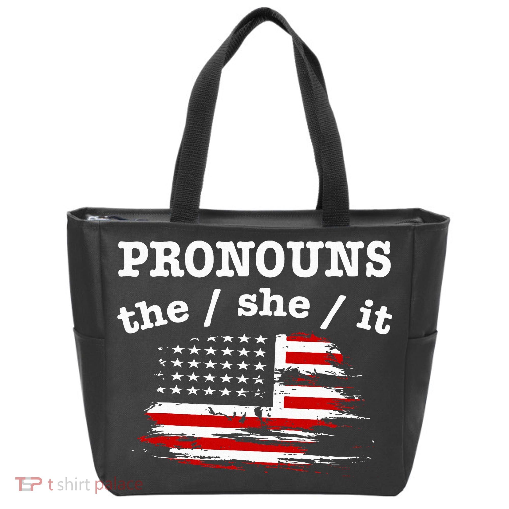Pronouns The She It Tote Bag