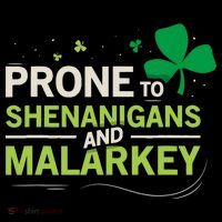 Prone To Shenanigans And Malarkey Funny Ireland Leprechaun Irish Gift Coffee Mug thumb 5
