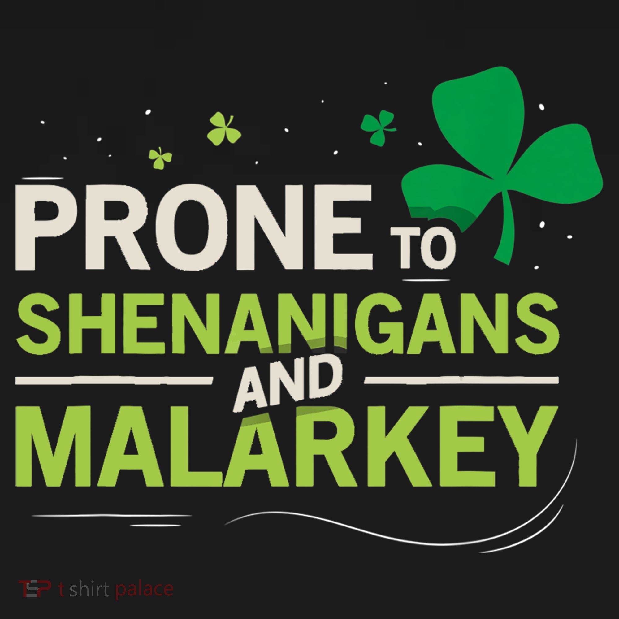 Prone To Shenanigans And Malarkey Funny Ireland Leprechaun Irish Gift Women's Hoodie