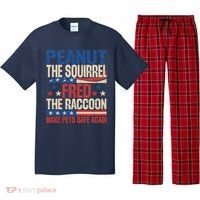 Peanut The Squirrel Fred The Raccoon Make Pets Safe Again Pajama Set thumb 0