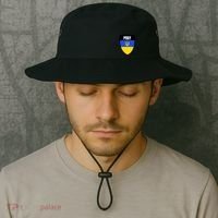 Pray Tactical Support Ukrainian Flag Shield I Stand With Ukraine Military Bucket Hat thumb 2