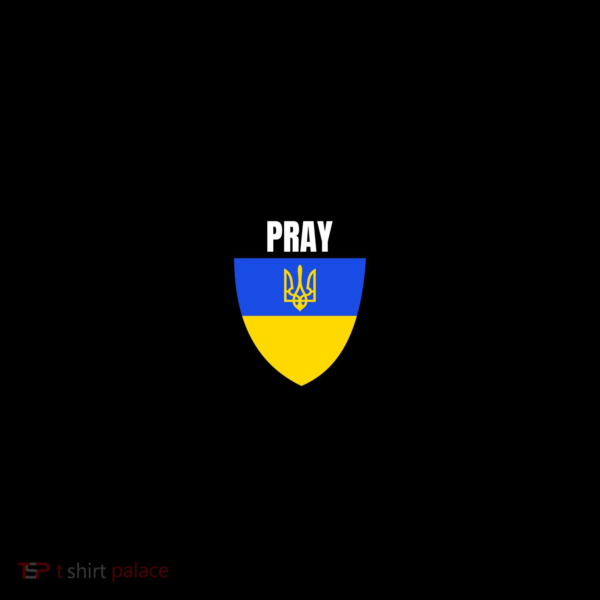 Pray Tactical Support Ukrainian Flag Shield I Stand With Ukraine Military Coffee Mug