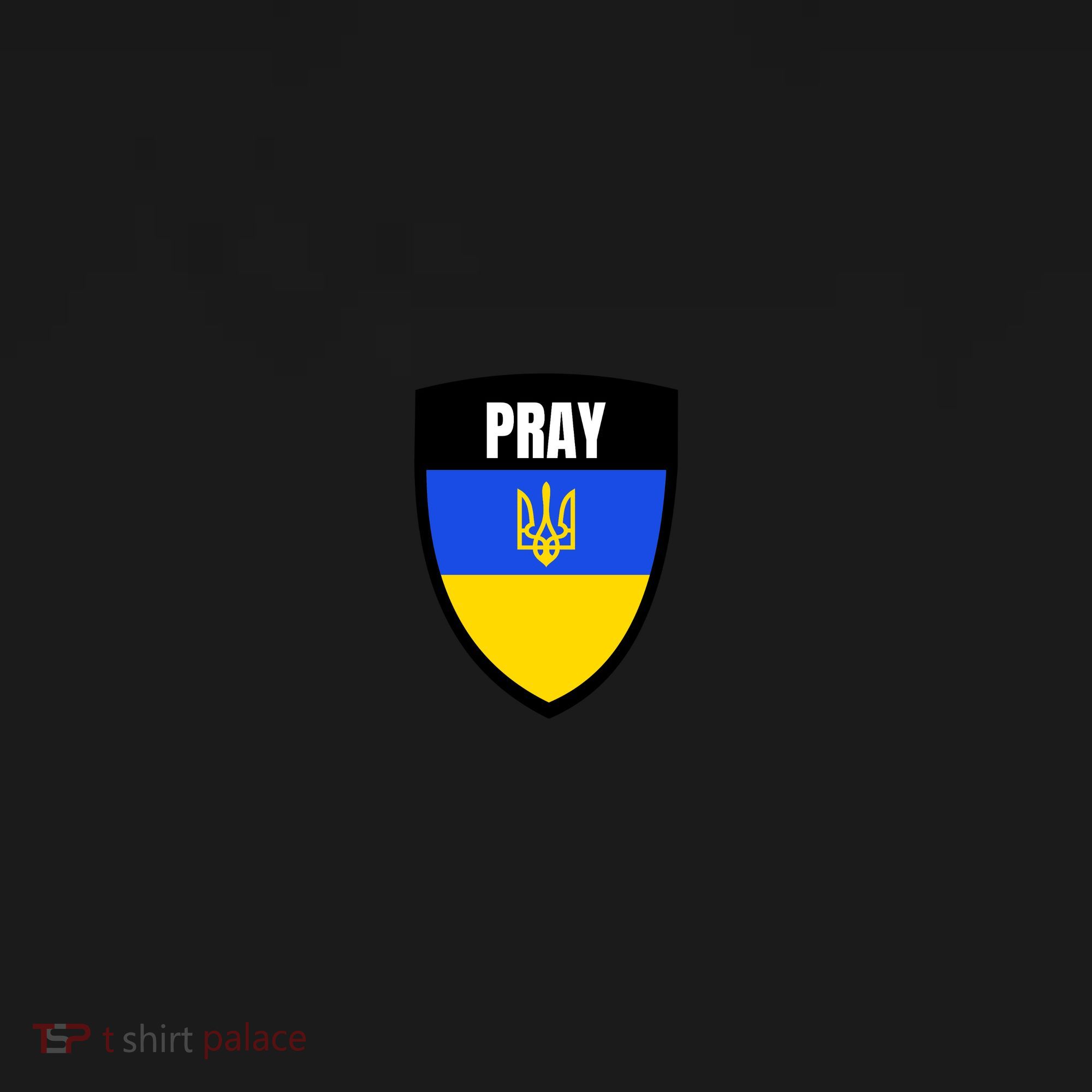 Pray Tactical Support Ukrainian Flag Shield I Stand With Ukraine Military Visor