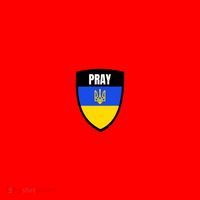 Pray Tactical Support Ukrainian Flag Shield I Stand With Ukraine Military Santa Hat thumb 1