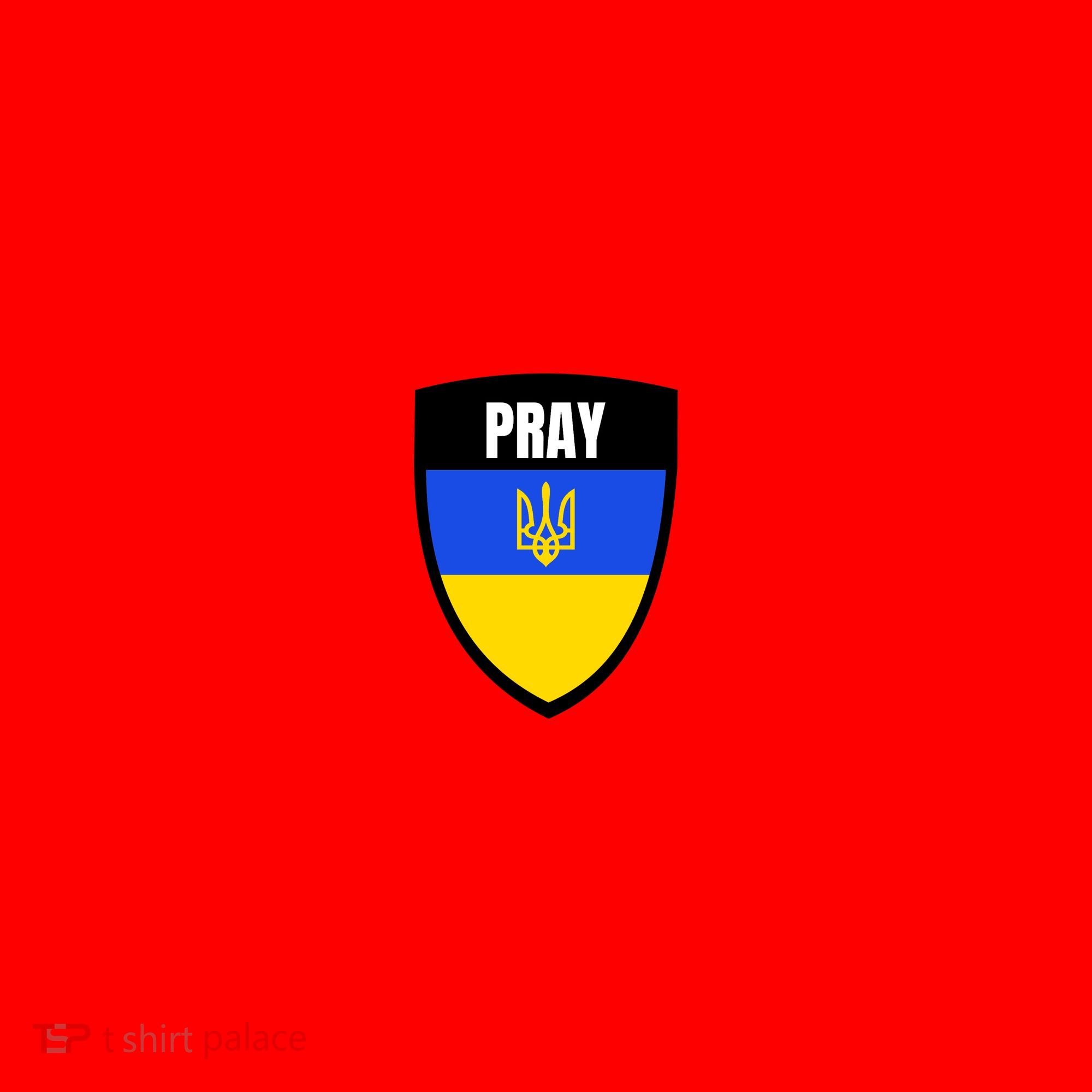 Pray Tactical Support Ukrainian Flag Shield I Stand With Ukraine Military Santa Hat