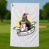 Praise The Sun Golf Towel thumb 1