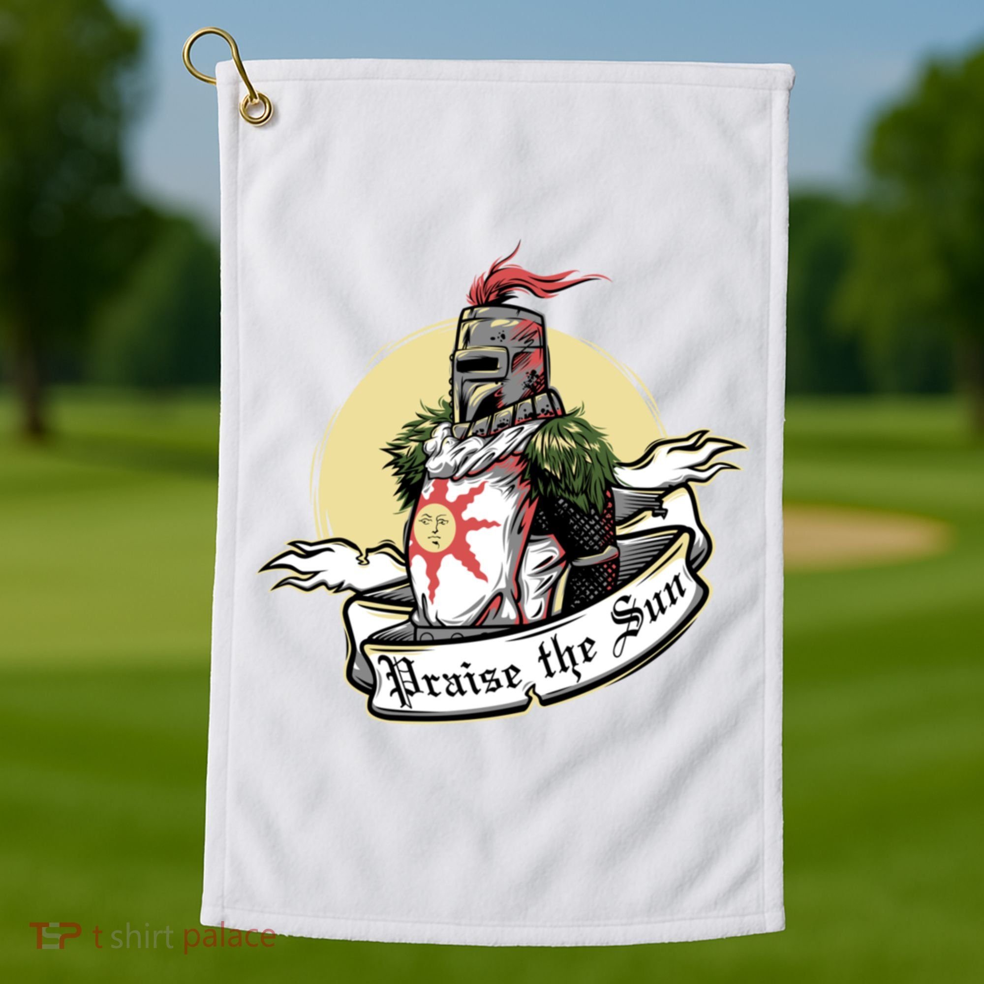 Praise The Sun Golf Towel