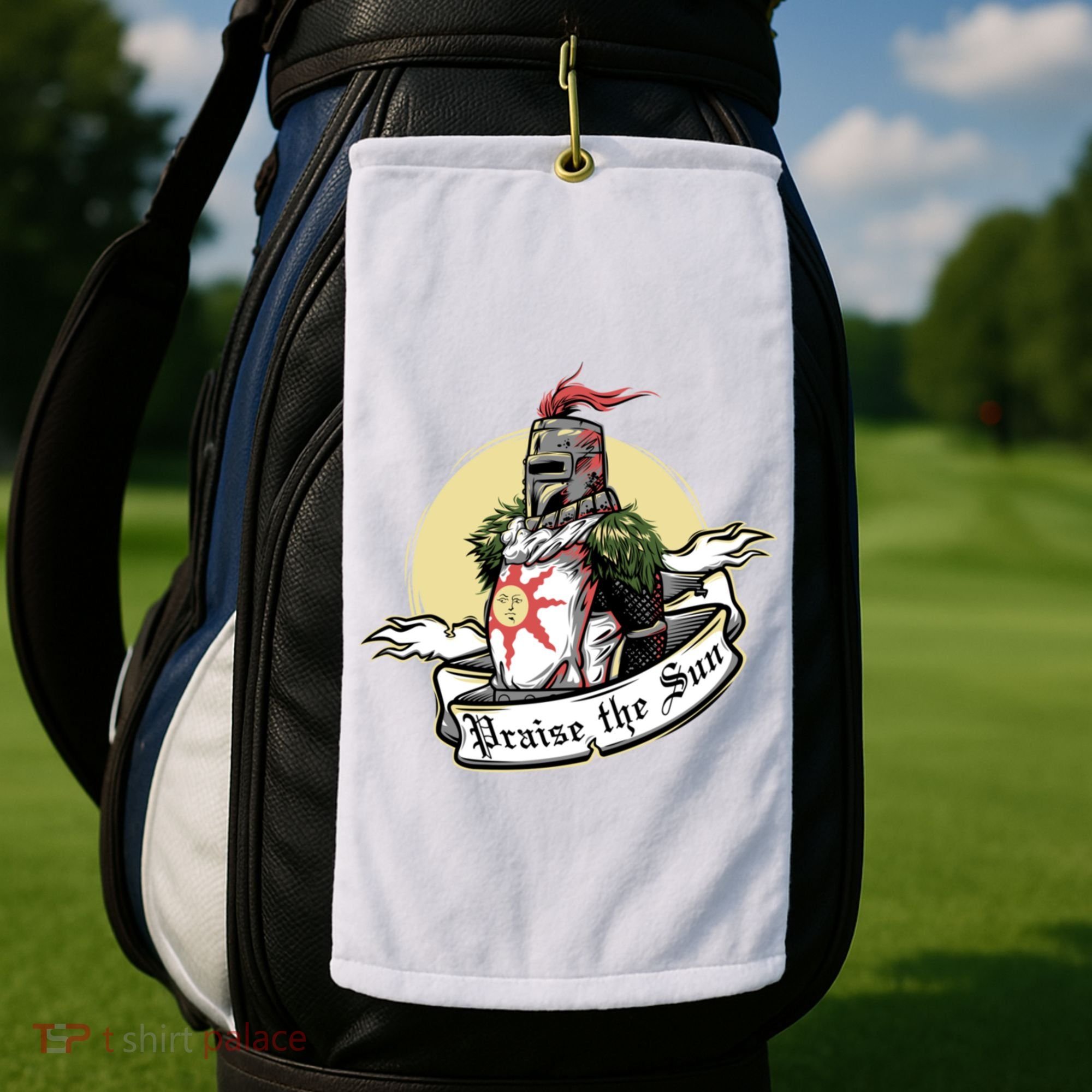 Praise The Sun Golf Towel