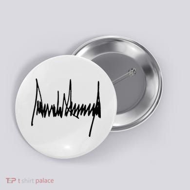 President Trump Signature Button
