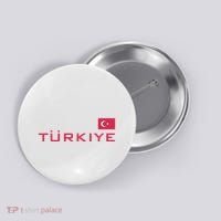 Proud Turkish Shooting Team Sport Turkiye Shooting Button thumb 0