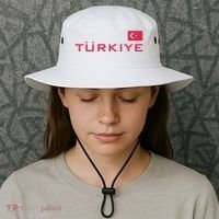 Proud Turkish Shooting Team Sport Turkiye Shooting Bucket Hat thumb 3