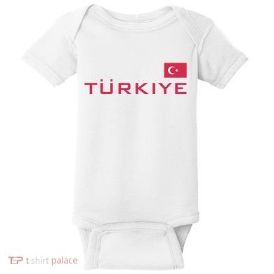 Proud Turkish Shooting Team Sport Turkiye Shooting Baby Bodysuit