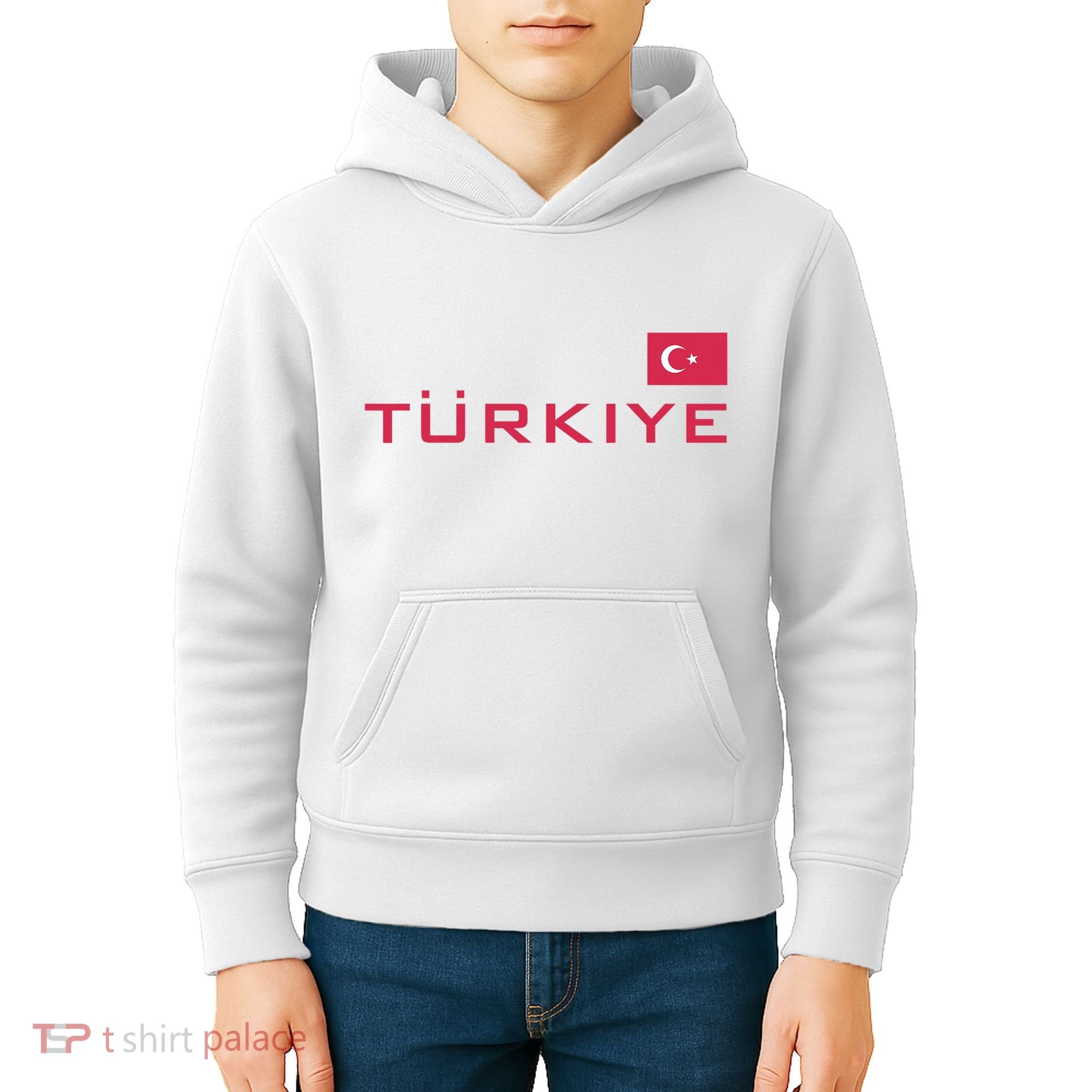 Proud Turkish Shooting Team Sport Turkiye Shooting Kids Hoodie