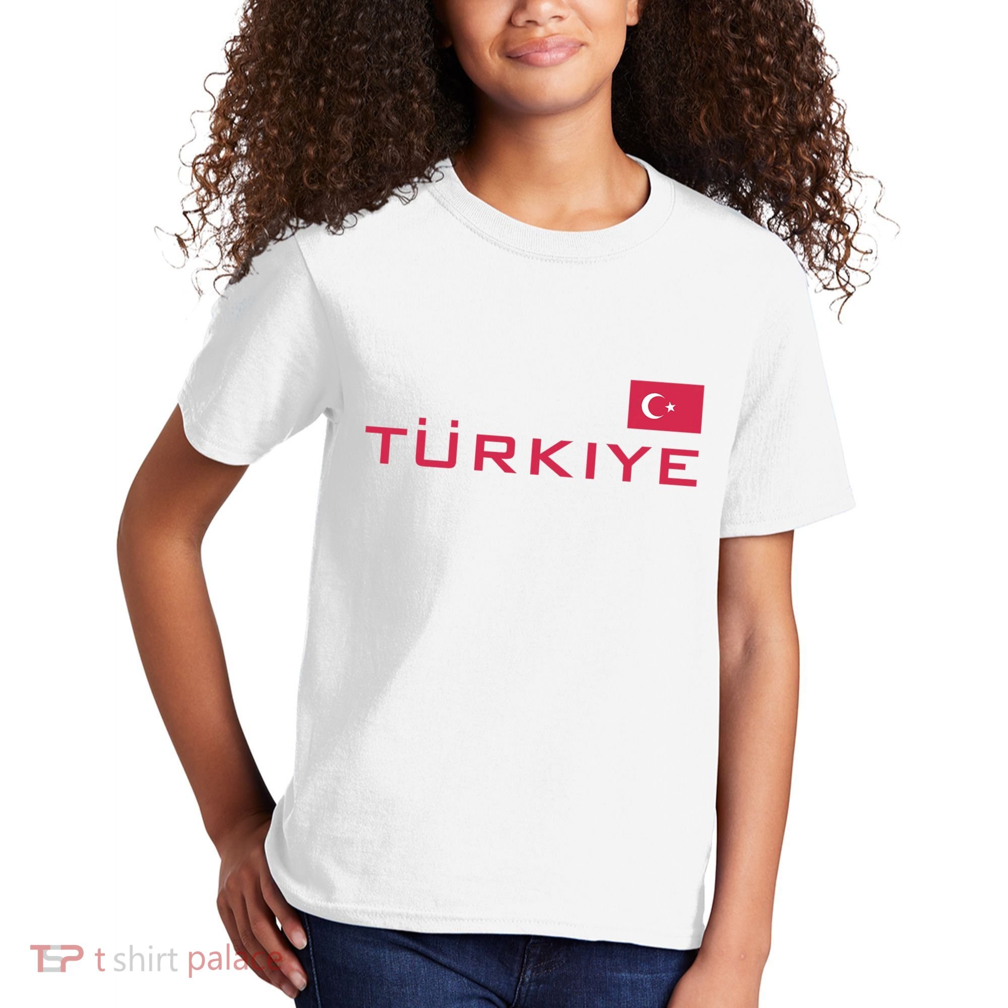 Proud Turkish Shooting Team Sport Turkiye Shooting Kids T-Shirt