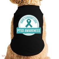 PTSD Awareness Hope Support Love Doggie Tank thumb 0