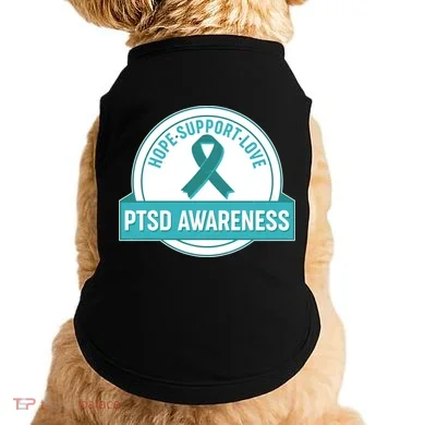 PTSD Awareness Hope Support Love Doggie Tank
