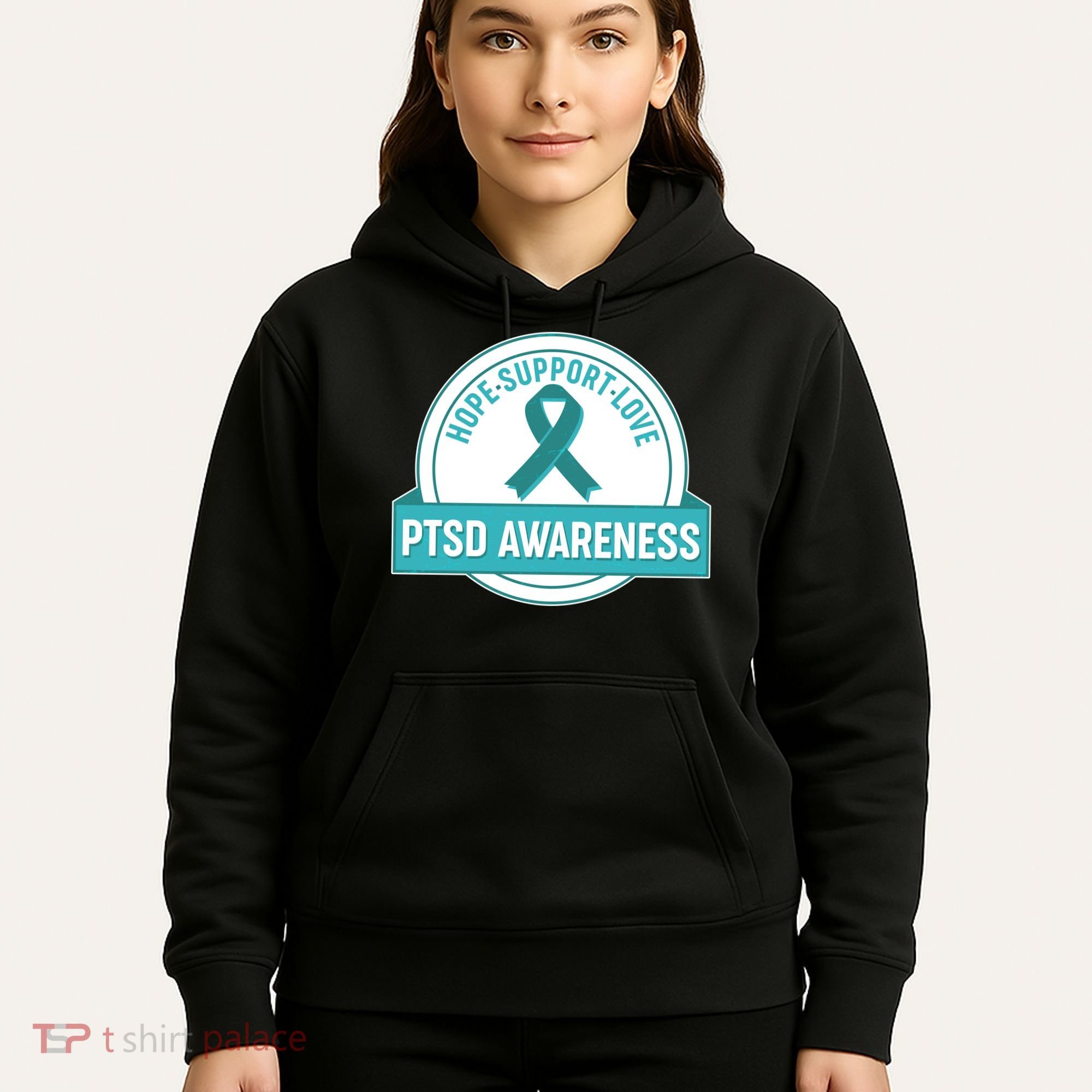 PTSD Awareness Hope Support Love Hoodie
