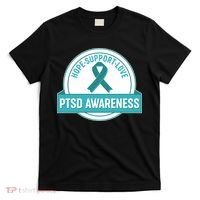 PTSD Awareness Hope Support Love T-Shirt thumb 0