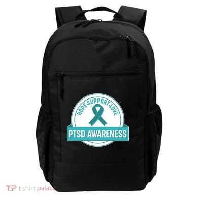PTSD Awareness Hope Support Love Backpack