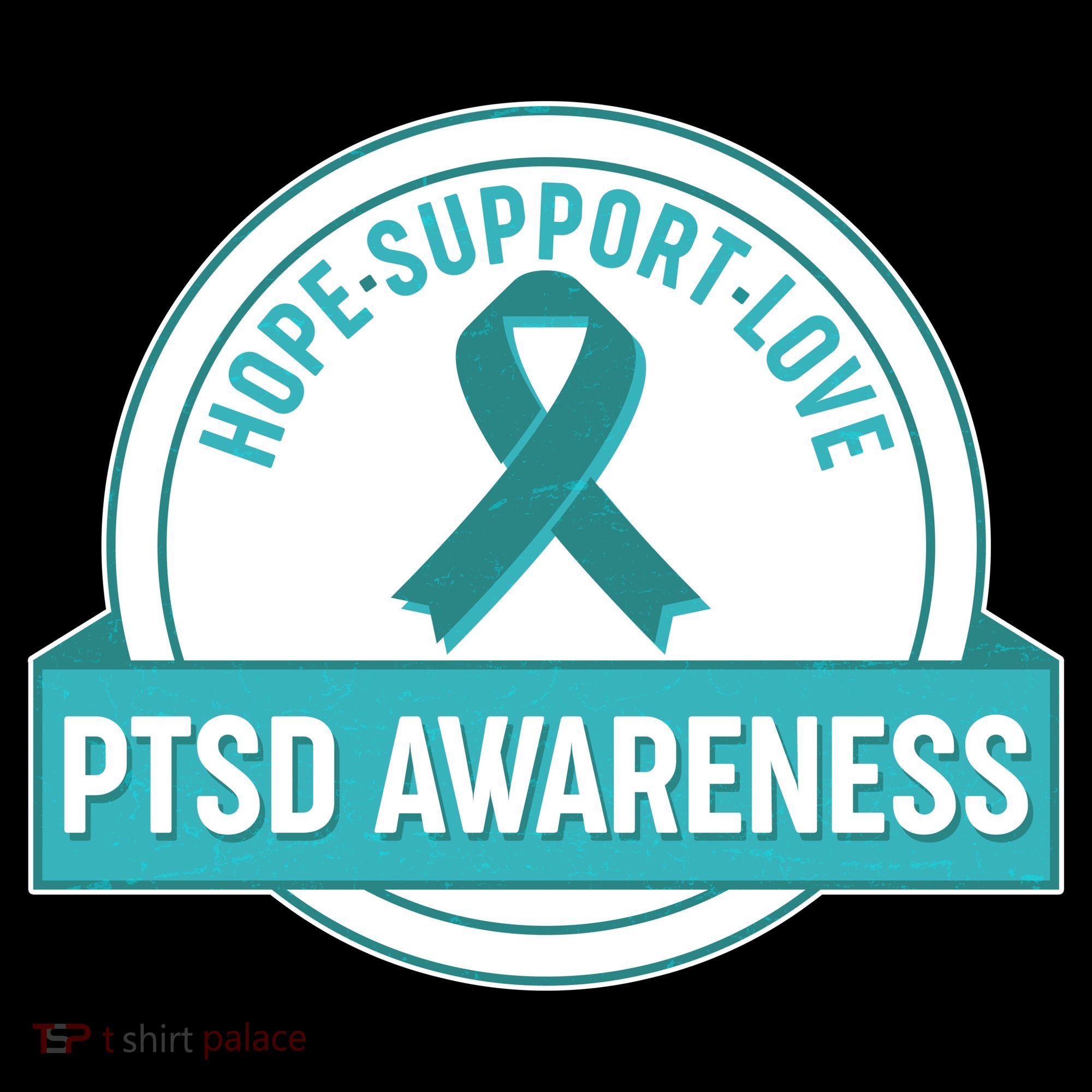 PTSD Awareness Hope Support Love Backpack