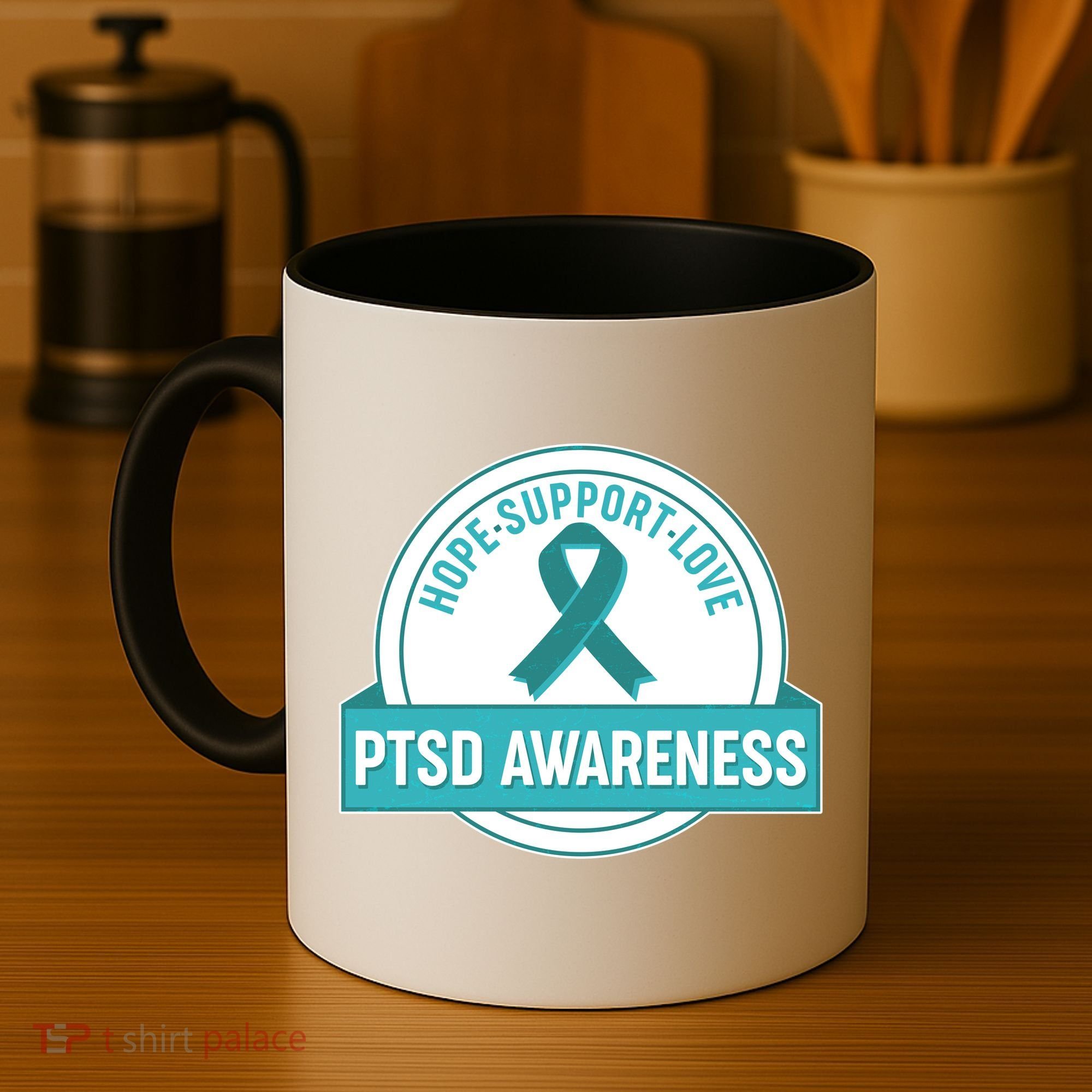 PTSD Awareness Hope Support Love Coffee Mug