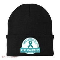 PTSD Awareness Hope Support Love Beanie thumb 0