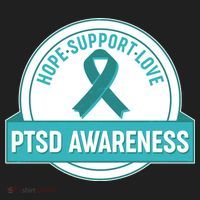 PTSD Awareness Hope Support Love Beanie thumb 2