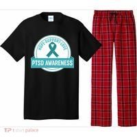 PTSD Awareness Hope Support Love Pajama Set thumb 0
