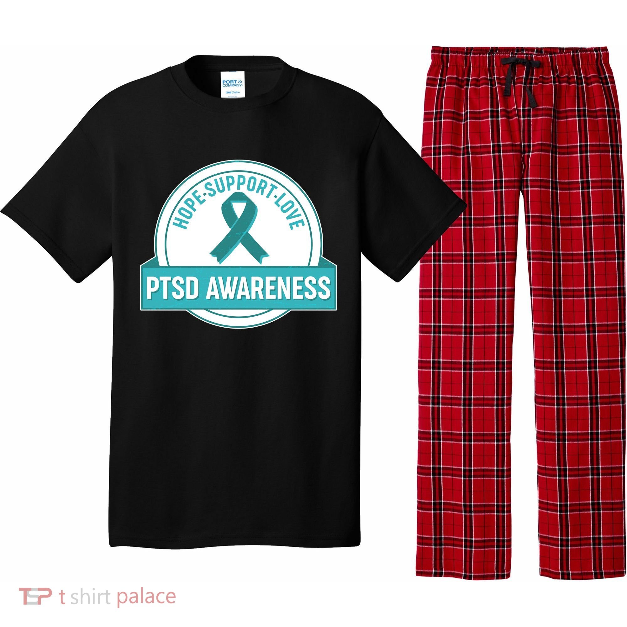 PTSD Awareness Hope Support Love Pajama Set
