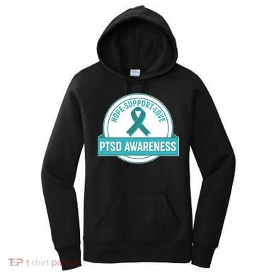 PTSD Awareness Hope Support Love Women's Hoodie